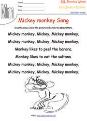 letter-m-song-worksheet